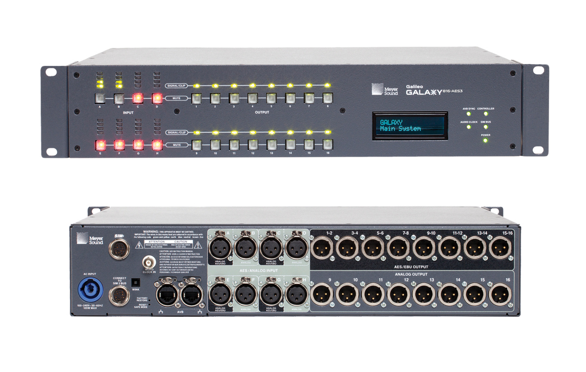 Meyer Sound Galileo Galaxy 816-AES3